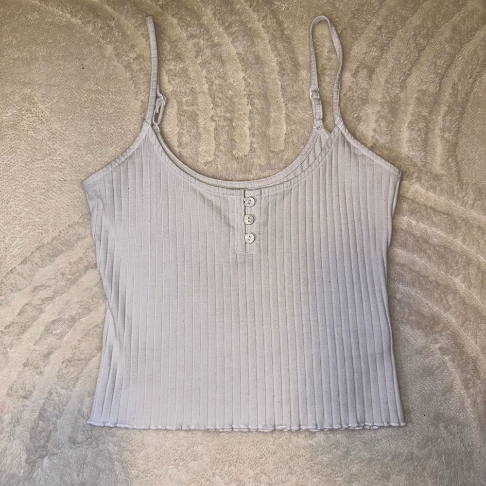 White tank top